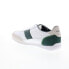 Lacoste Angular 123 4 CMA Mens White Canvas Lifestyle Sneakers Shoes