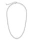 ფოტო #2 პროდუქტის Women's Interlocking Curb Chain Necklace