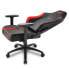 Фото #10 товара Sharkoon SKILLER SGS20, Padded seat, Padded backrest, Black, Red, Black, Red, Foam, Polyurethane (PU), Foam, Polyurethane (PU)
