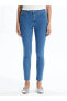 Фото #3 товара LCW ECO Slim Fit Kadın Jean Pantolon