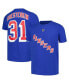 ფოტო #1 პროდუქტის Big Boys Igor Shesterkin Blue New York Rangers Player Name and Number T-shirt