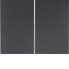 Фото #1 товара Berker 14357006 - Anthracite - Thermoplastic - Matte - Screwless - Berker - 10 pc(s)