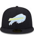 Фото #3 товара Men's Black Buffalo Bills Multi 59FIFTY Fitted Hat