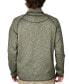 Men's Slub Knit Quarter-Zip Sweater