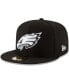 ფოტო #1 პროდუქტის Men's Philadelphia Eagles B-Dub 59FIFTY Fitted Hat