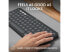 Фото #5 товара Logitech Pebble Keys 2 K380s, Multi-Device Bluetooth Wireless Keyboard with Cust
