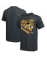 Фото #1 товара Men's Threads Najee Harris Charcoal Pittsburgh Steelers Tri-Blend Steel City Player T-shirt