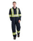 ფოტო #1 პროდუქტის Men's Short Safety Striped Unlined Coverall