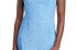 French Connection Elao Whisper Tie Back Dress Blue 8