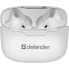 Фото #6 товара Bluetooth-наушники in Ear Defender TWINS 903 Белый Разноцветный