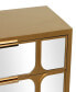 Фото #3 товара 32" Wood 3 Drawer Cabinet with Mirrored Front