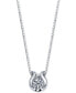 Фото #1 товара Sirena diamond Accent Pendant Necklace in 14k White Gold