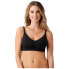 Belly Bandit 295892 Womens' Nursing Bra with Removable Pads - Black - Large