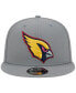 Фото #4 товара Men's Gray Arizona Cardinals Color Pack Multi 9FIFTY Snapback Hat