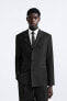 Фото #3 товара Пиджак из шерстяной смеси ZARA Blazer Wool Blend Suit