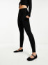 Фото #1 товара River Island high waist jersey legging in black