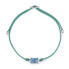 Фото #1 товара Fancy Cloud Light Blue Cubic Zirconia Lace Bracelet FCL108