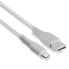 Фото #5 товара Lindy 2m USB to Lightning Cable white - 2 m - Lightning - USB A - White - Straight - Straight