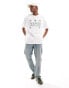 Фото #1 товара ASOS DESIGN oversized t-shirt in white with Boston front print