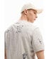 ფოტო #4 პროდუქტის Men's Embroidered illustration T-shirt