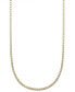 Giani Bernini 18K Gold over Sterling Silver Necklace, 24" Box Chain