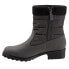 Фото #4 товара Trotters Berry Mid T1952-020 Womens Gray Extra Wide Casual Dress Boots 6