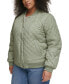 Фото #4 товара Plus Size Quilted Bomber Jacket