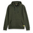 SCOTCH & SODA Jacquard Terry hoodie