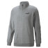 Фото #3 товара Puma Ess+ Tape Mock Neck QuarterZip Pullover Mens Size S Casual Tops 84903903