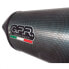 GPR EXHAUST SYSTEMS Furore Evo4 Poppy Aprilia Shiver 900 17-20 Ref:E4.A.69.FP4 Homologated Oval Muffler