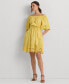 ფოტო #1 პროდუქტის Women's Cotton Off-The-Shoulder Dress