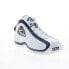 Фото #2 товара Fila Grant Hill 2 1BM00866-125 Mens White Leather Athletic Basketball Shoes 8.5