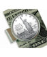 ფოტო #1 პროდუქტის Men's 1986 Statue of Liberty Silver Dollar Sterling Silver Coin Money Clip