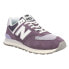 New Balance 574 Lace Up Womens Purple Sneakers Casual Shoes U574FPG