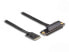 Delock M.2 Key A+E zu PCIe x4 NVMe Adapter gewinkelt mit 20 cm Kabel - Adapter - Digital/Display/Video