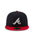 ფოტო #3 პროდუქტის Men's Navy, Red Atlanta Braves 2023 Jackie Robinson Day 59FIFTY Fitted Hat