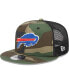 Бейсболка-тракер New Era мужская Camo Buffalo Bills Main 9FIFTY Snapback Hat - фото #2