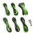 Фото #1 товара cablemod CM-PCAB-BKIT-NKKLG-3PK-R - Black - Green - 250 mm - 170 mm - 50 mm - 516 g - Blister