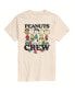 Фото #1 товара Men's Peanuts Crew Short Sleeve T-shirt