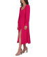 ფოტო #4 პროდუქტის Women's Long-Sleeve Midi Dress