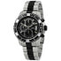 Фото #1 товара Мужские наручные часы с серебряным браслетом Invicta Pro Diver Chronograph Black Dial 22416