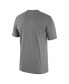 ფოტო #4 პროდუქტის Men's Heather Gray Arkansas Razorbacks Campus Letterman Tri-Blend T-shirt