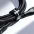 Kabel przewód do szybkiego ładowania Flash Series 2w1 USB-C 2xUSB-C 100W 1.5m czarny