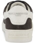 Фото #3 товара Men's Suede Plain-Toe with Side White Logo Bit Sneaker