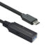 Фото #1 товара ROLINE Ultralanges USB3.2 Gen1 Verlängerungskabel C-A ST/BU 15m - Cable - Digital