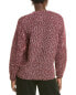 Фото #2 товара Lafayette 148 New York Blouson Sleeve Donegal Mohair & Wool-Blend Sweater