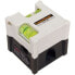 Laserliner LaserCube - 1 mm/m - 635 nm (< 1 mW) - Line level - Black,White - 4 h - LR44