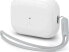 Фото #1 товара Spigen Etui ochronne na słuchawki Spigen Silicone Fit Strap do Apple AirPods Pro 1/2 white/grey ACS05811