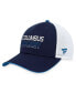 ფოტო #4 პროდუქტის Men's Navy Columbus Blue Jackets Authentic Pro Alternate Jersey Trucker Adjustable Hat