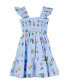 Фото #4 товара Little Girls Jeanie Flutter Sleeve Dress